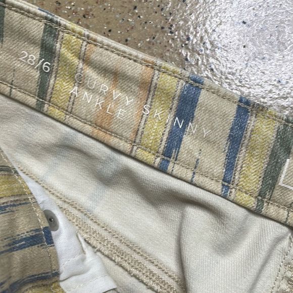 LOFT NEW Curvy High Waist Skinny Ankle Jeans sz 28/6 - Picture 10 of 16